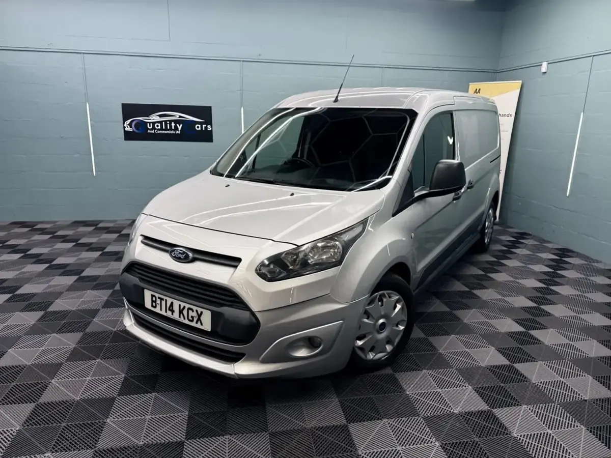 Begagnad Ford Transit Connect Trend 95 HK (69 kW) 2014 Silver Minibuss