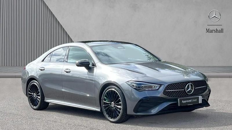 Grey Used 2024 Mercedes CLA220 AMG Line Premium Plus Sedan | £31,480 (Fair price) - Image 1/4