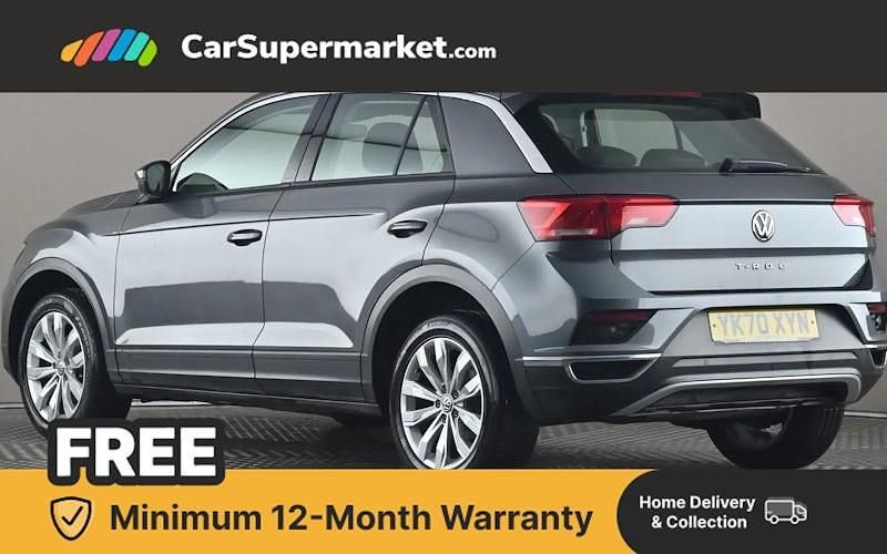 Used VW T-Roc SE 116 HP (85 kW) 2020 Grey SUV