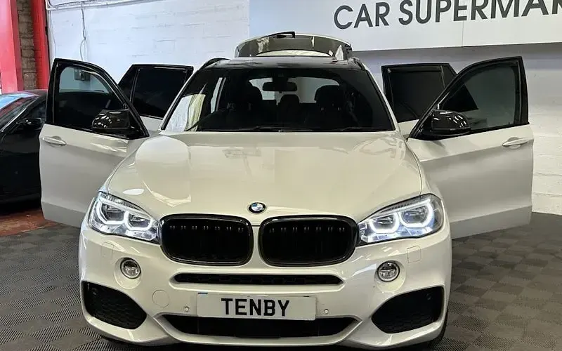 Used BMW X5 M Sport 313 HP (230 kW) 2017 White SUV