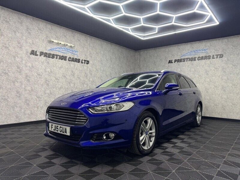 Blue Used 2015 Ford Mondeo Titanium Estate | £11,499 (A bit pricey) - Image 1/4