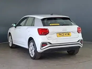 Used Audi Q2 S-Line 110 HP (80 kW) 2021 White SUV