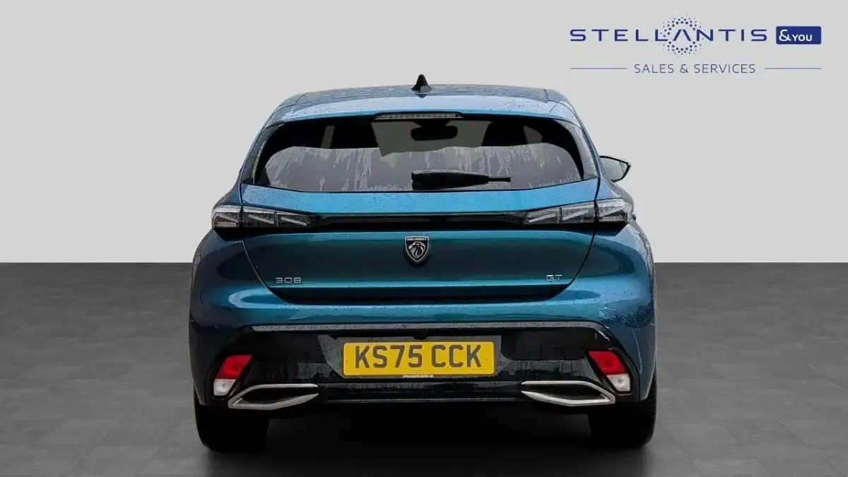 New Peugeot 308 GT 129 HP (94 kW) 2025 Blue Hatchback