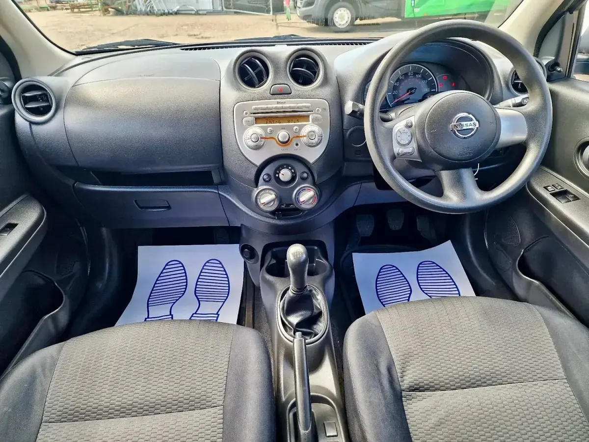 Used Nissan Micra Visia 98 HP (72 kW) 2011 Silver Hatchback