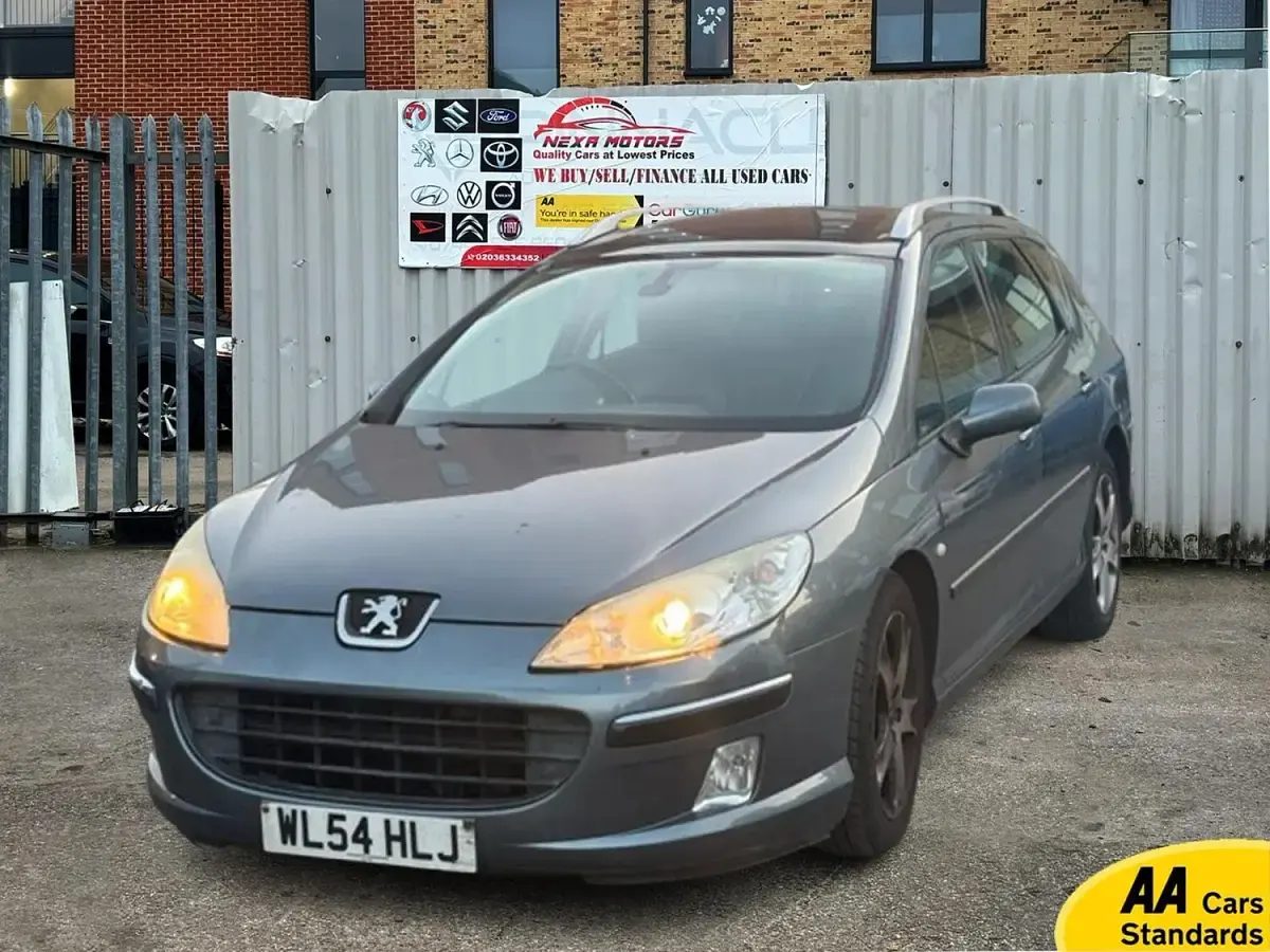Used Peugeot 407 211 HP (155 kW) 2004 Grey Sedan