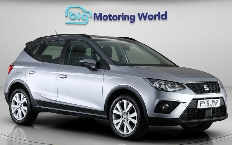 Used Seat Arona SE Technology 116 HP (85 kW) 2018 Silver SUV