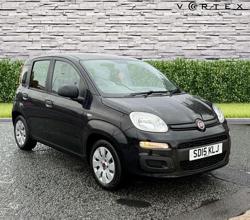 Black Used 2015 Fiat Panda Pop Hatchback | £3,400 (Good price) - Image 1/3