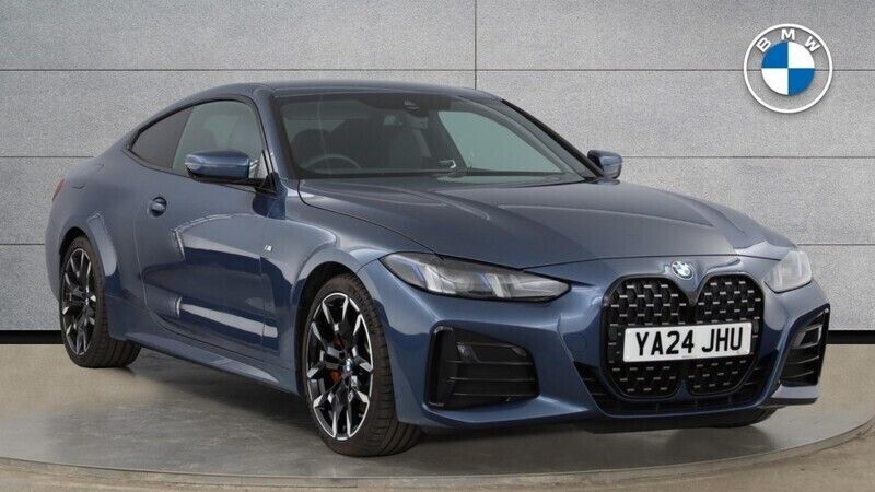 Blue Used 2024 BMW 420 M Sport Coupe | £39,450 (Fair price) - Image 1/4
