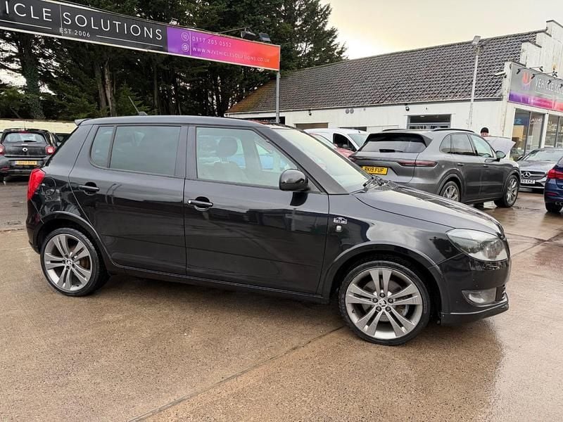 Used Skoda Fabia 105 HP (77 kW) 2014 Black Hatchback