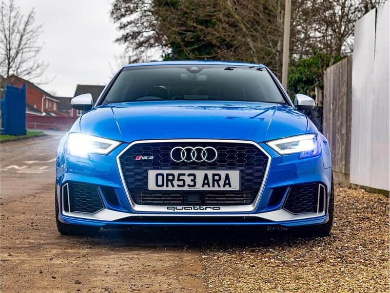 Used Audi RS3 Advanced 2017 Blue Sedan