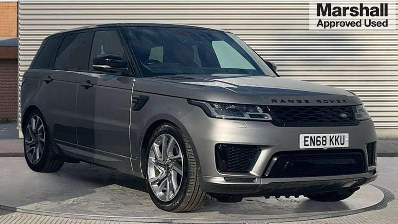 Silver Used 2019 Land Rover Range Rover Sport Autobiography Dynamic SUV | £32,312 (Fair price) - Image 1/4