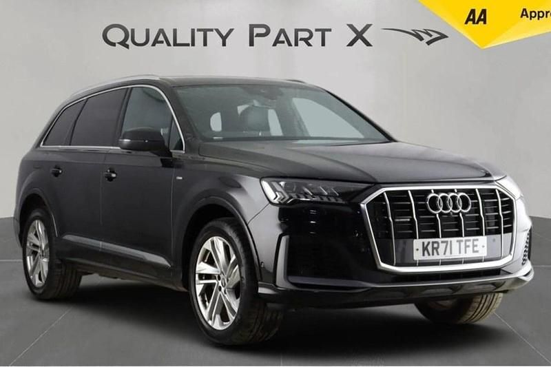 Used Audi Q7 S-Line 340 HP (250 kW) 2022 Black SUV