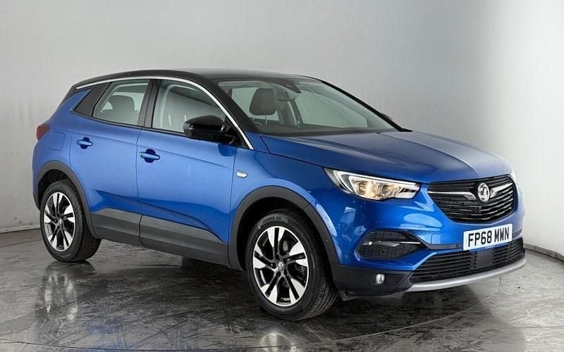 Blue Used 2018 Vauxhall Grandland X Sport SUV | £9,200 (Fair price) - Image 1/3
