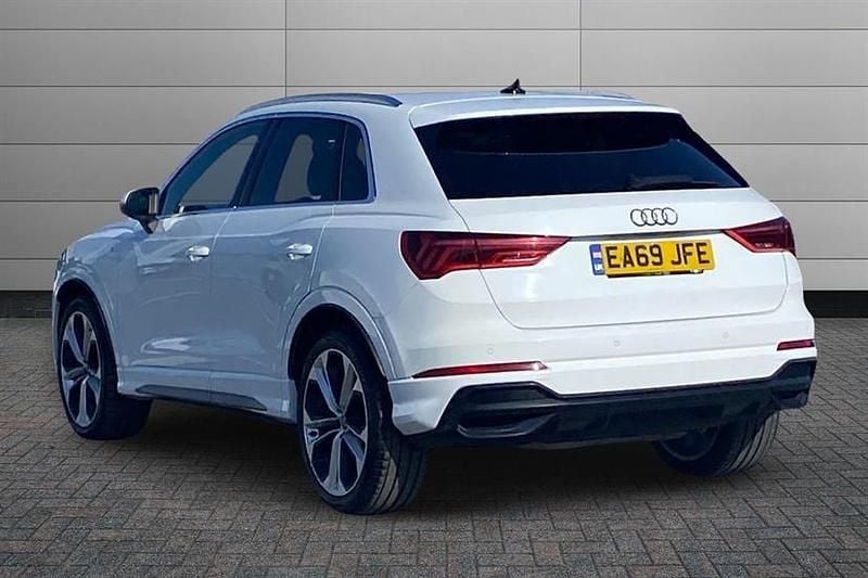 Used Audi Q3 S-Line 190 HP (139 kW) 2019 Ibis white SUV