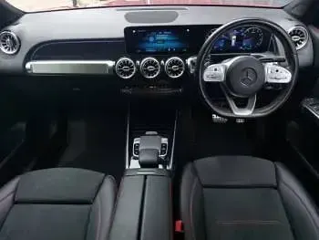 Used Mercedes GLB200 AMG Line Premium 163 HP (119 kW) 2021 Red SUV