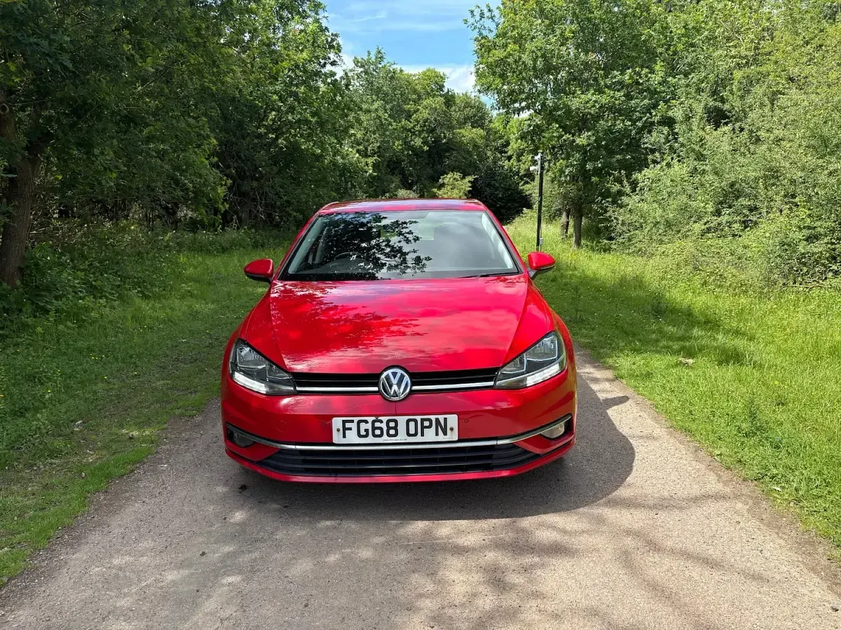 Used VW Golf VII GT 150 HP (110 kW) 2018 Red Hatchback