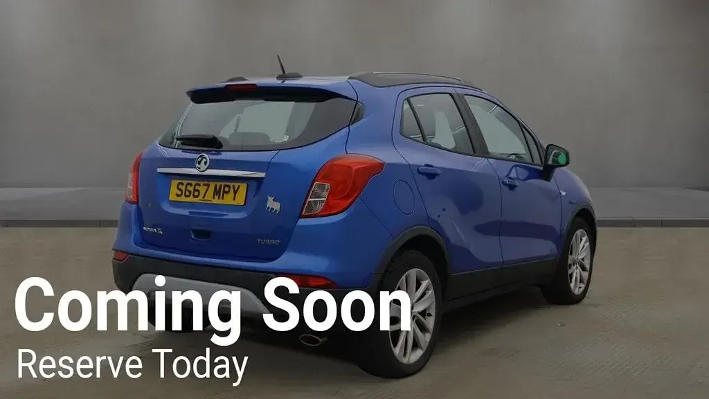 Used Vauxhall Mokka X Design Edition 140 HP (102 kW) 2017 Blue SUV