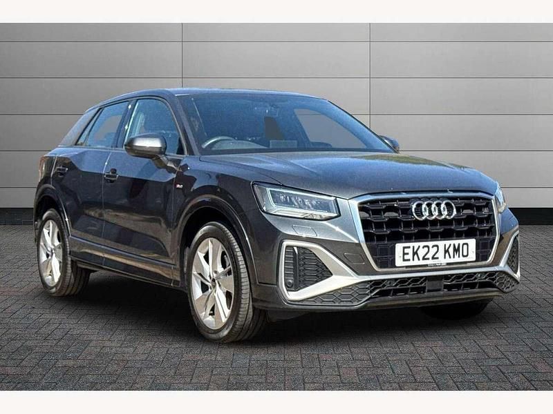 Grey Used 2022 Audi Q2 S-Line SUV | £23,595 (Fair price) - Image 1/4