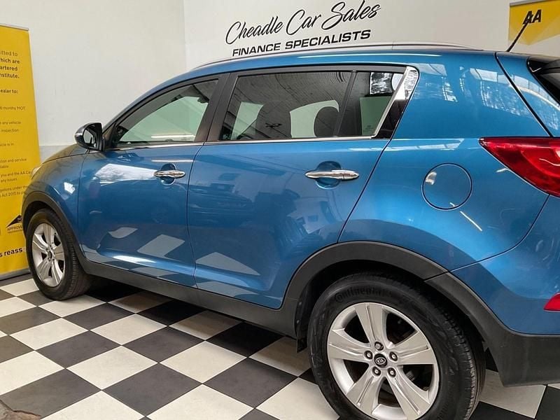 Used Kia Sportage 114 HP (83 kW) 2013 Blue SUV