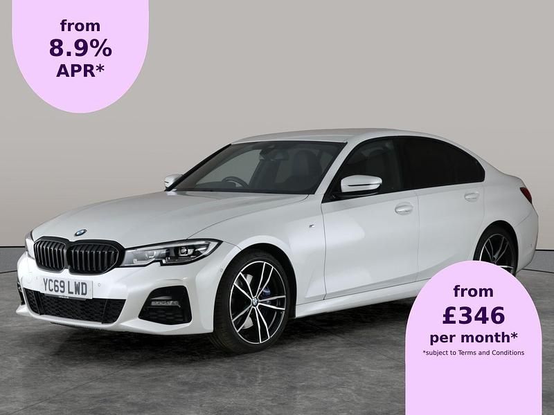 White Used 2019 BMW 320 M Sport Sedan | £21,377 (A bit pricey) - Image 1/2