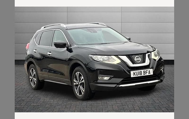 Black Used 2018 Nissan X-Trail N-Connecta SUV | £10,495 (Fair price) - Image 1/4