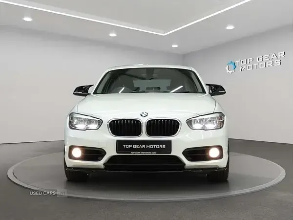 Used BMW 120 Sport Line 2018 White Hatchback