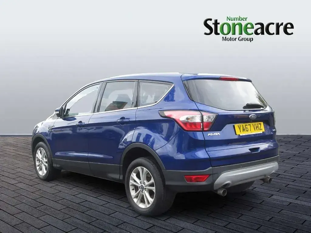 Second-hand Ford Kuga Titanium 147 CP (108 kW) 2018 Albastru SUV