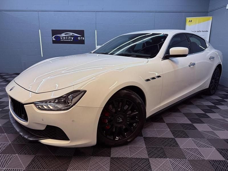 White Used 2015 Maserati Ghibli Coupe | £11,995 (Fair price) - Image 1/4
