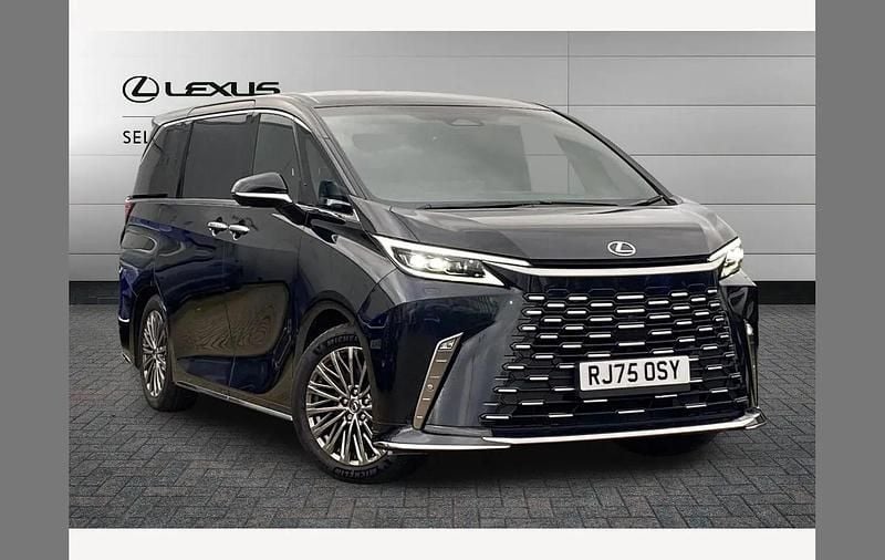 New Lexus LM350h 250 HP (183 kW) 2025 Black MPV