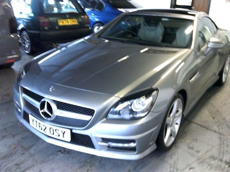Used Mercedes SLK250 AMG 2012 Silver Cabriolet