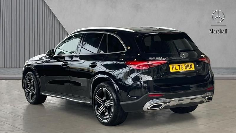 Used Mercedes GLC300 AMG line 269 HP (197 kW) 2026 Obsidian black metallic SUV