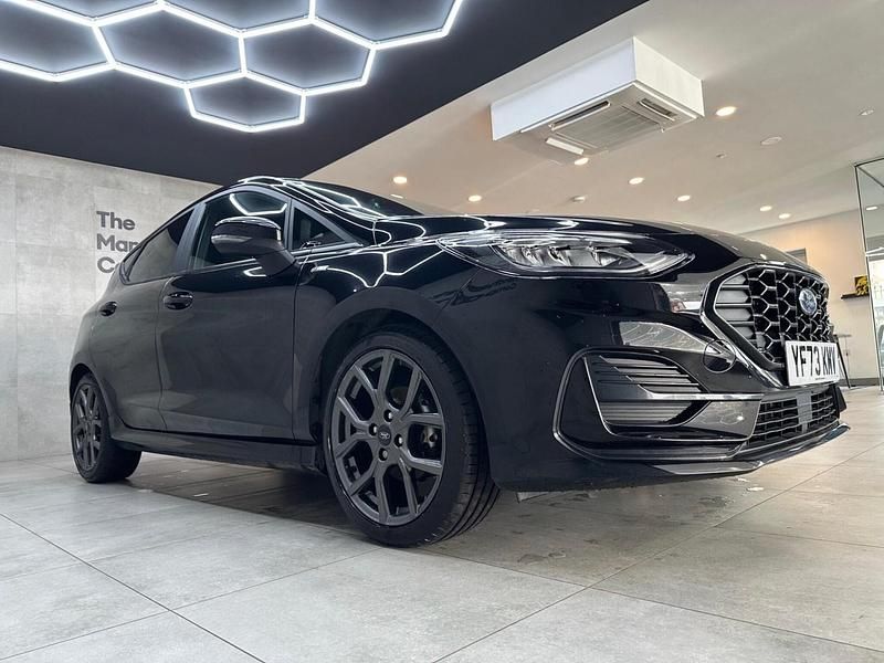 Used Ford Fiesta ST-Line 125 HP (91 kW) 2023 Black Hatchback