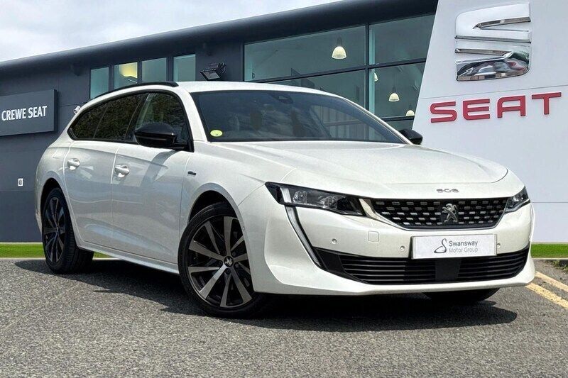 White Used 2020 Peugeot 508 GT-line Estate | £14,990 (Fair price) - Image 1/4