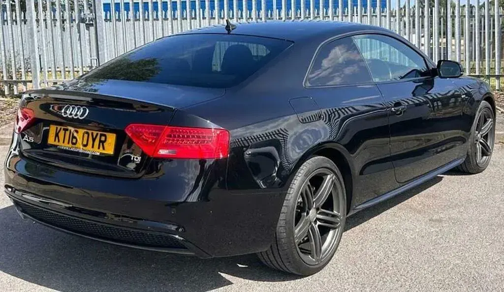 Used Audi A5 Black Edition 190 HP (139 kW) 2016 Black Coupe
