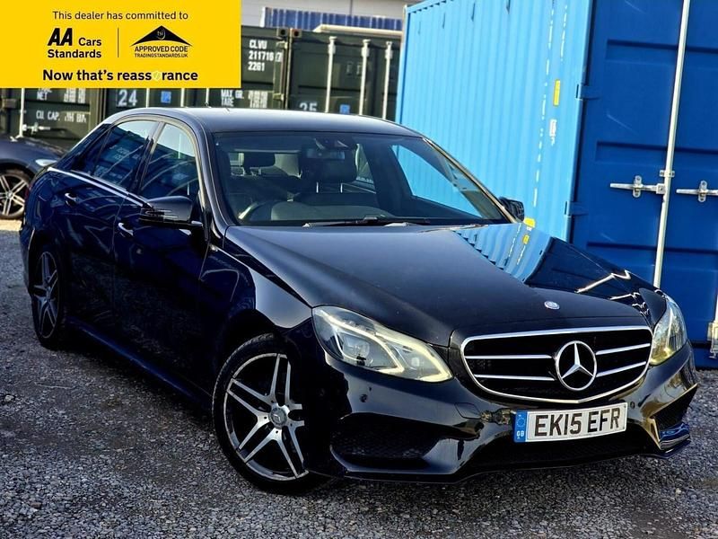 Used Mercedes E220 AMG 2015 Black Sedan