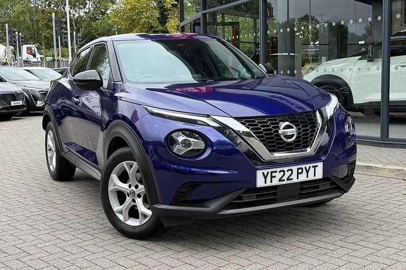 Blue Used 2022 Nissan Juke N-Connecta SUV | £14,590 (Fair price) - Image 1/3