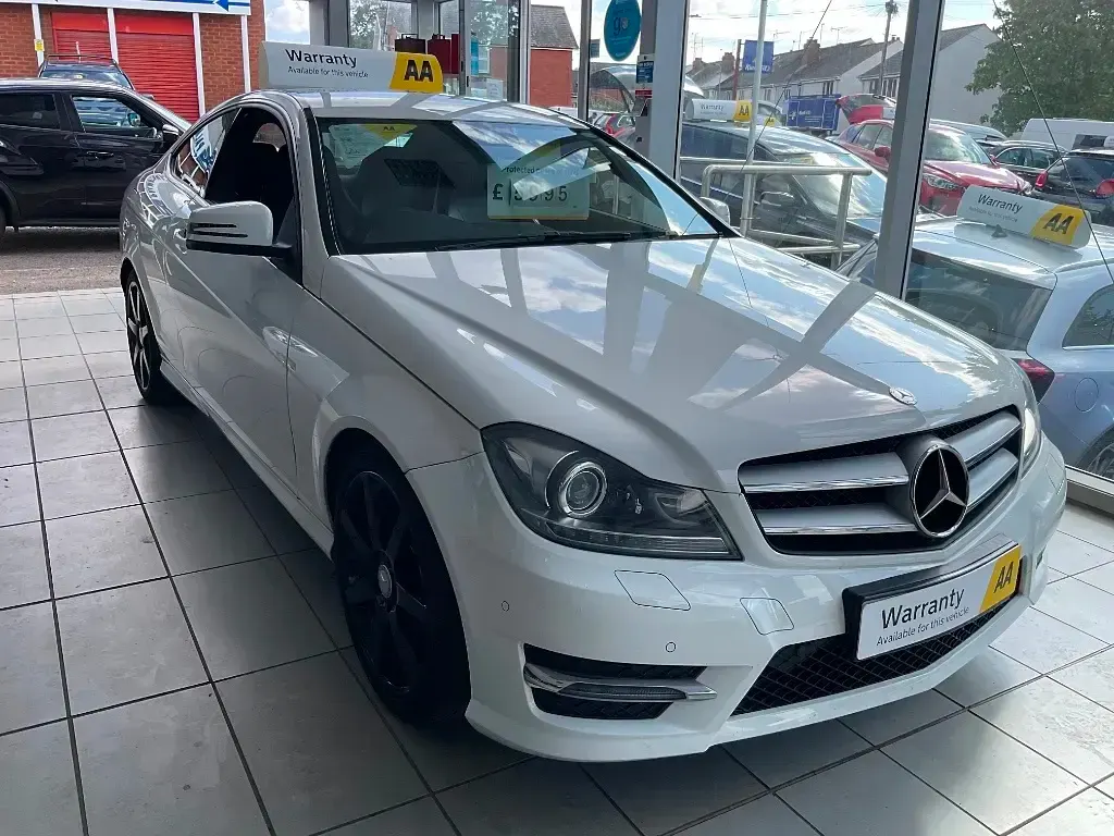 Used Mercedes C220 AMG 2013 White Coupe