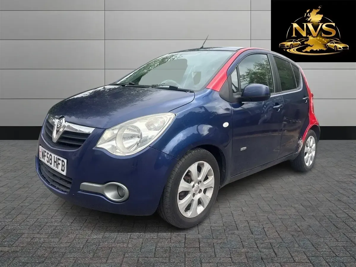 Used Vauxhall Agila Design Edition 2008 Blue MPV