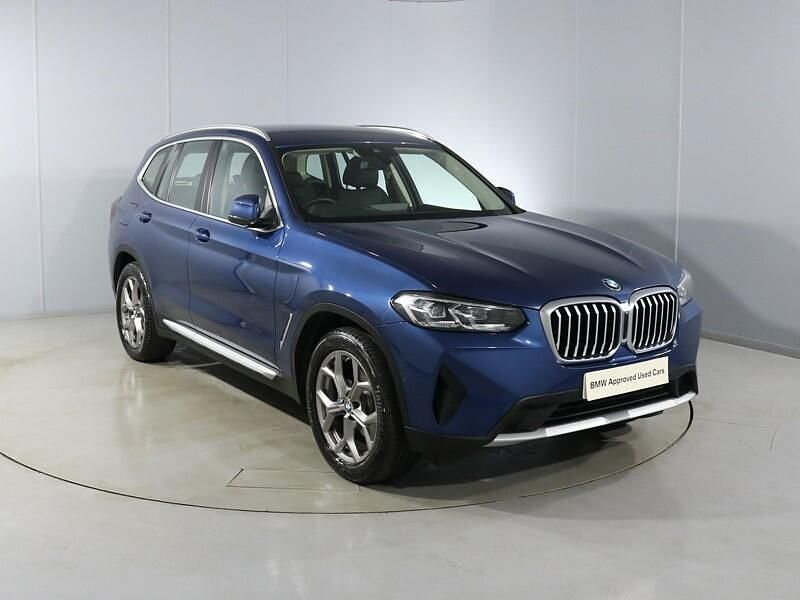 Blue Used 2022 BMW X3 xLine SUV | £33,950 (Good price) - Image 1/4