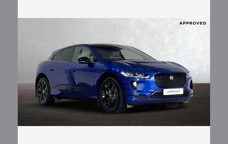 Caesium blue Used 2021 Jaguar I-Pace SUV | £20,250 (Fair price) - Image 1/4