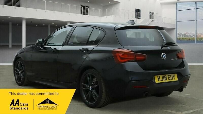 Used BMW M140 M Sport 2018 Black Hatchback