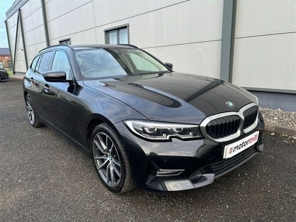 Black Used 2020 BMW 320 Sport Line Estate | £14,999 (Super price) - Image 1/1
