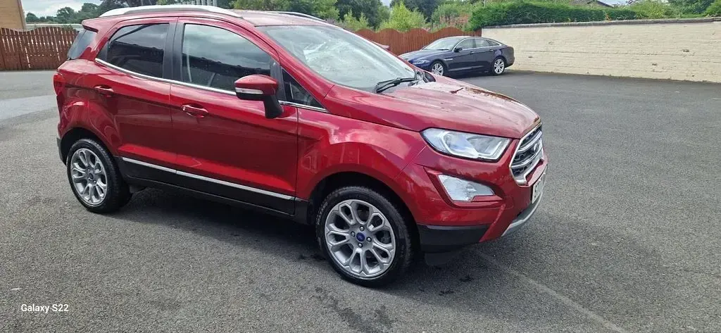 Used Ford Ecosport Titanium 125 HP (91 kW) 2018 Red SUV