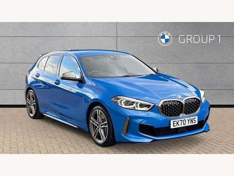 Blue Used 2020 BMW M135 Shadowline Hatchback | £27,769 (Fair price) - Image 1/4