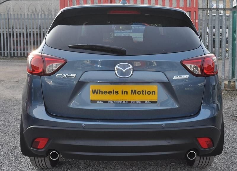 Used Mazda CX-5 150 HP (110 kW) 2015 Blue SUV