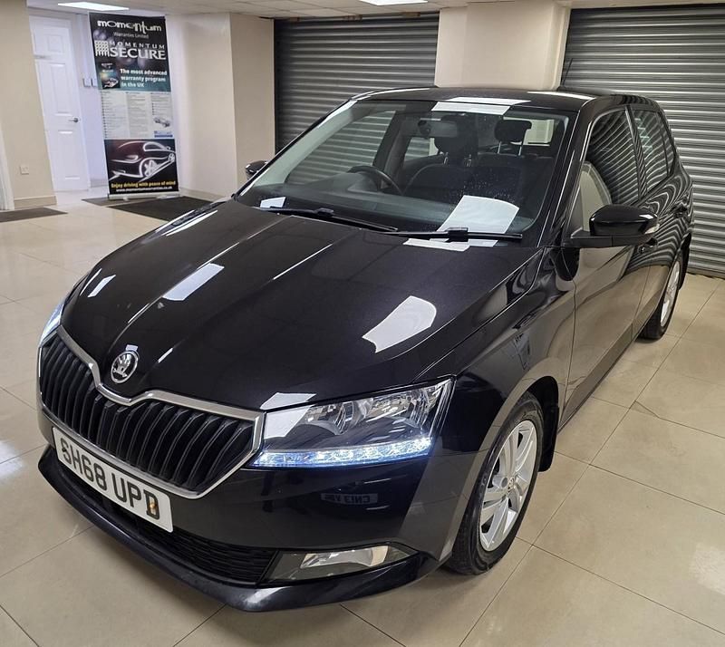 Used Skoda Fabia SE 75 HP (55 kW) 2018 Black Hatchback