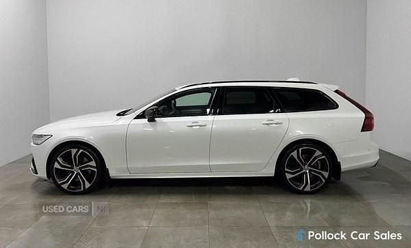 Used Volvo V90 R-Design 197 HP (144 kW) 2022 White Estate