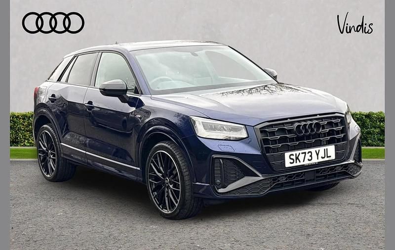 Blue Used 2023 Audi Q2 Black Edition SUV | £28,337 (Expensive) - Image 1/4