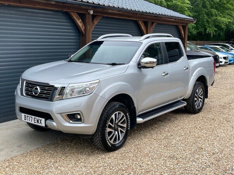 Silver Used 2017 Nissan Navara Tekna Pickup | £8,995 (Good price) - Image 1/4