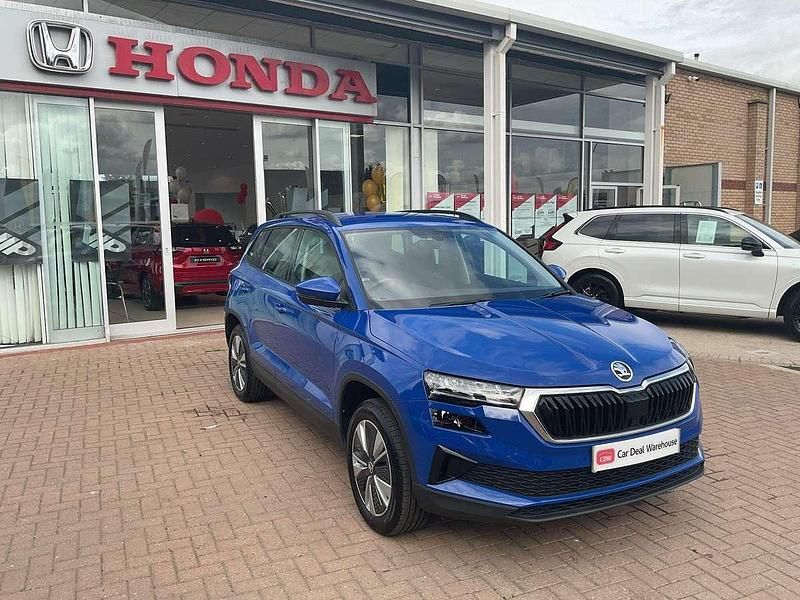 Blue Used 2023 Skoda Karoq SE Drive SUV | £20,498 (Fair price) - Image 1/4